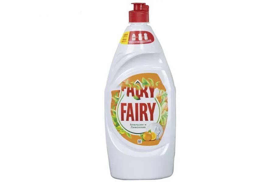 Средство для мытья посуды Fairy Апельсин и лимонник  900мл,  Procter&Gamble